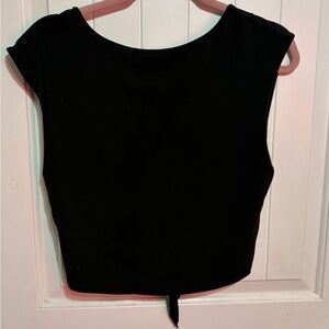 Wild Fable Black Crop Top